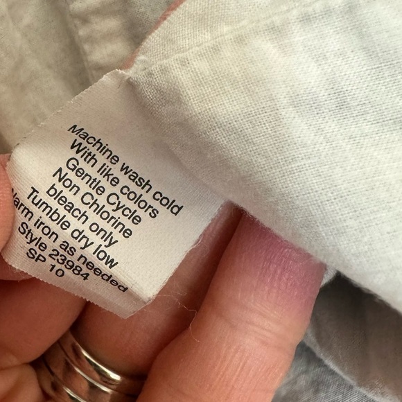 J Crew Women’s Size 0 Cotton Blazer Navy‎ Ruffle Collar Y2K Button Front - Picture 5 of 7